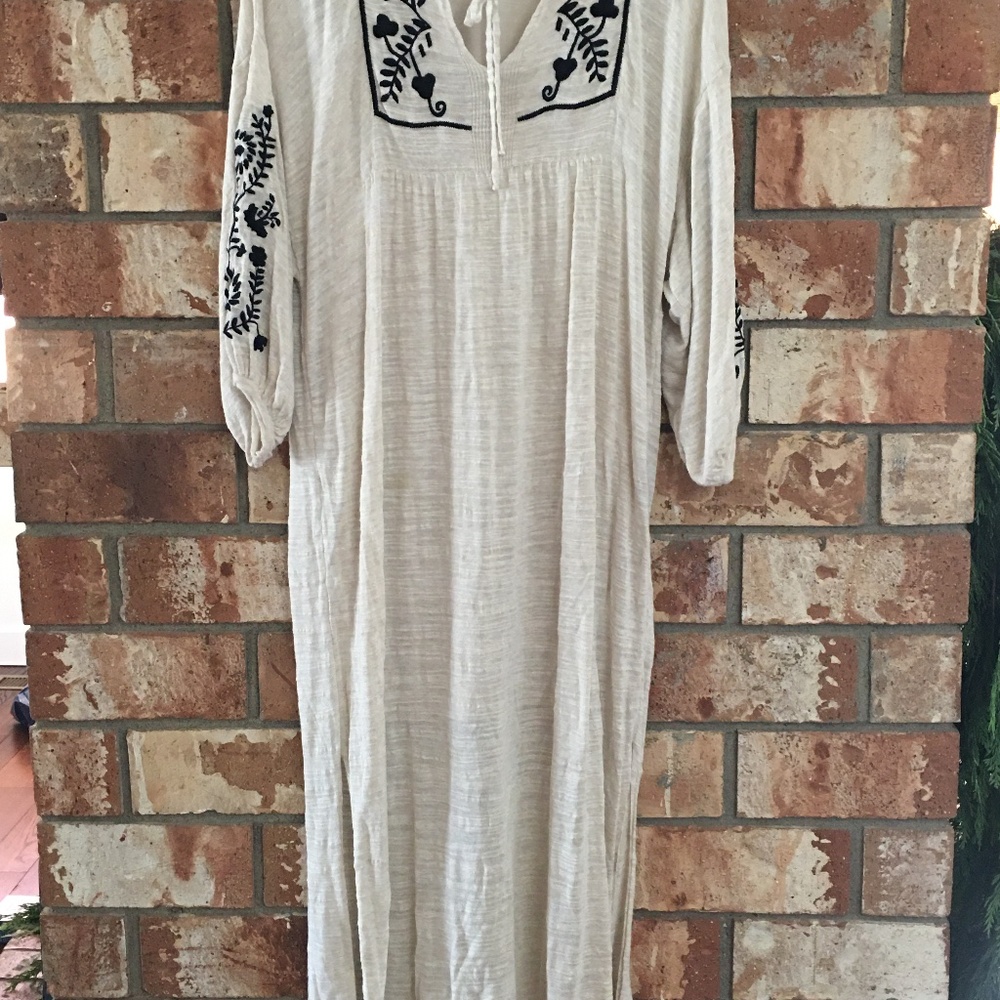 Free People embroidered dress